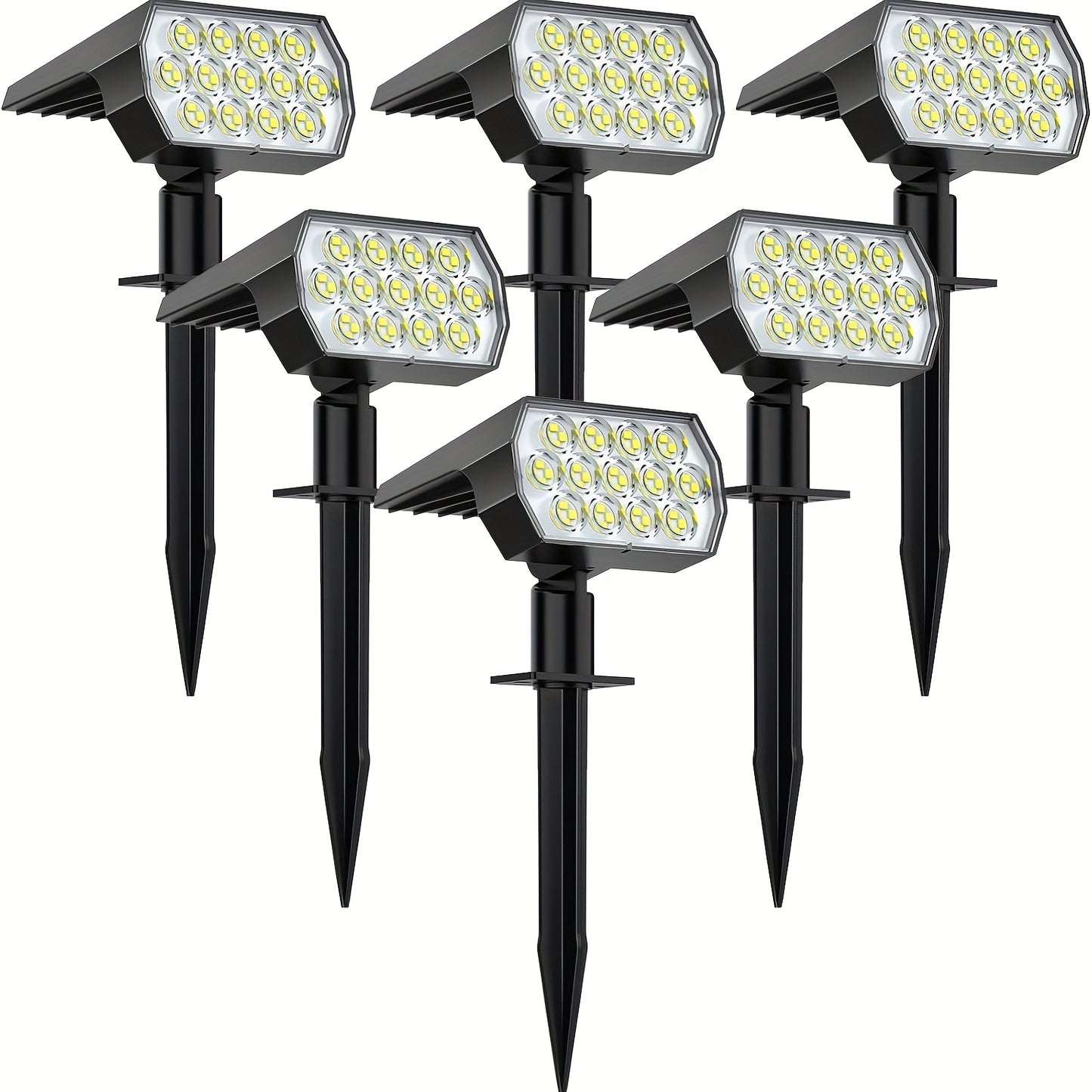 Outdoor Solar Spotlight 2 In 1 Landscape Security Light