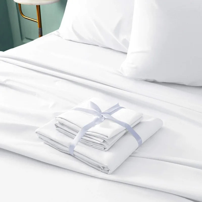 Craft Of Weaving Hotel Luxury Bed Sheets Set Soft 1800TC
