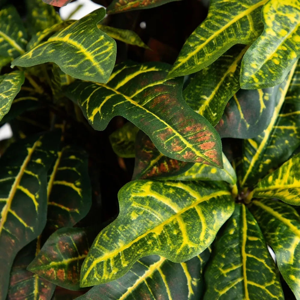 Guangdong Croton Artificial Tree With Trunks 180 Leaves