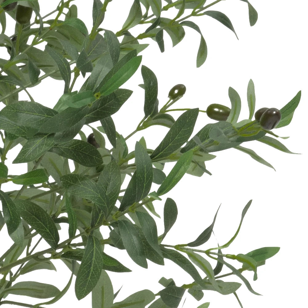 TWISTER CKCN Artificial Olive Tree Potted Floor Decor