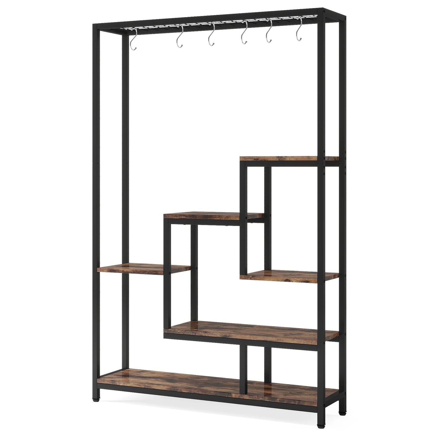 Tribesigns 5 Tier Indoor Plant Stand Metal Shelf Unit
