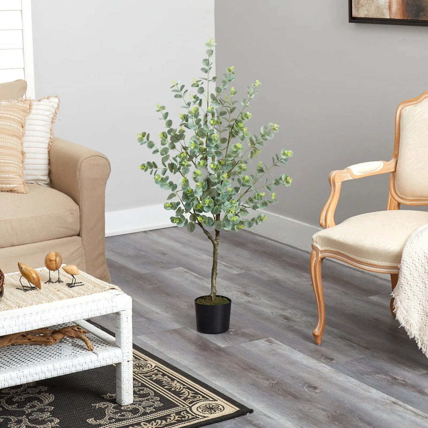 CN Guangdong Eucalyptus Artificial Tree Real Touch Decor