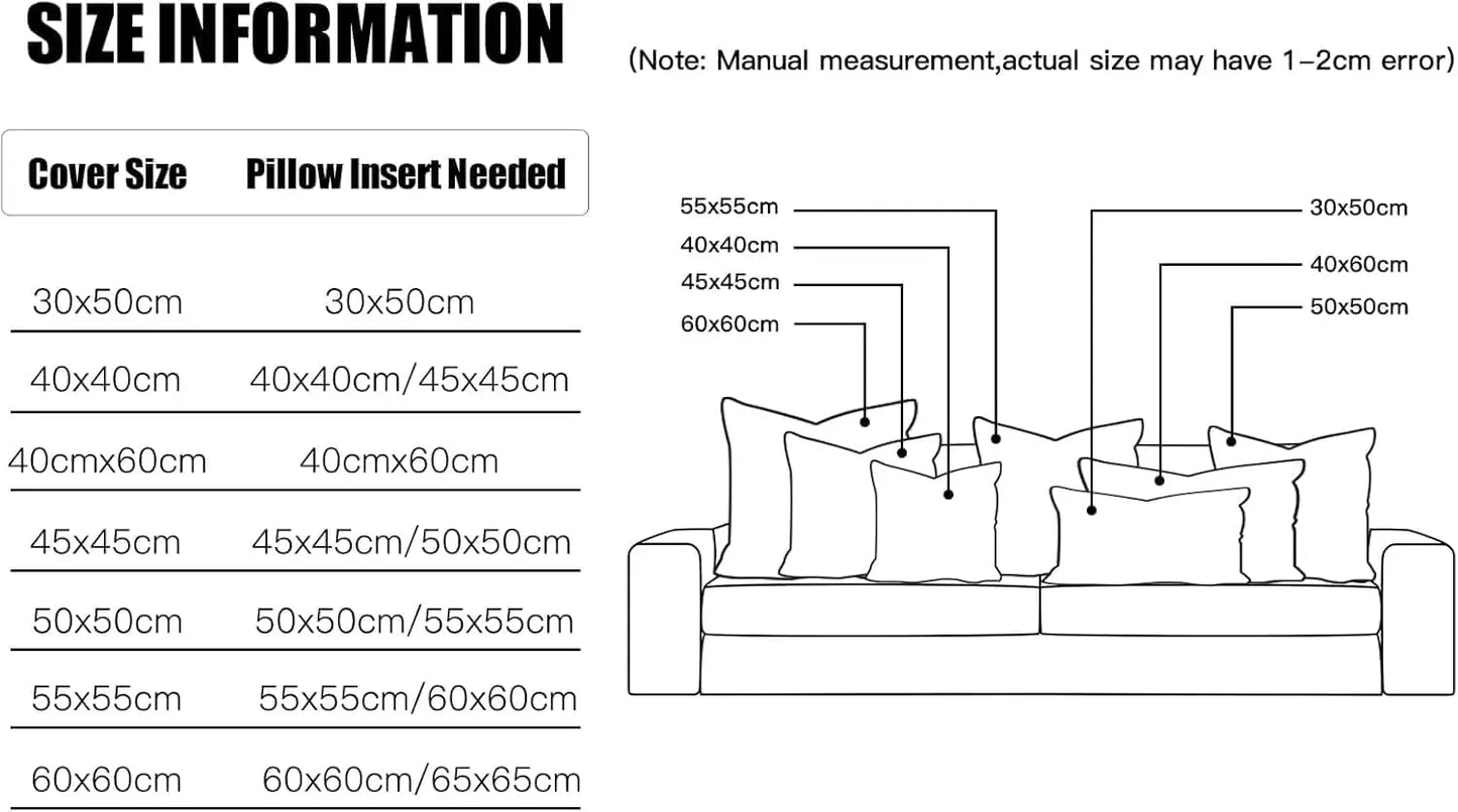 Striped Outdoor Pillow Cover Waterproof Polyester Cushion Case