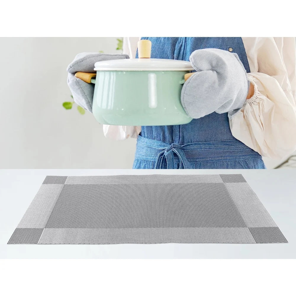 Warm Welcome Decor Placemats Non Slip PVC Heat Resistant