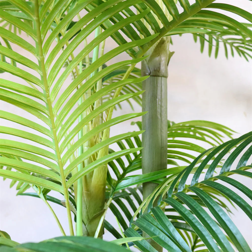 HiMISSCN Artificial Palm Tree Plant For Indoor Outdoor Use