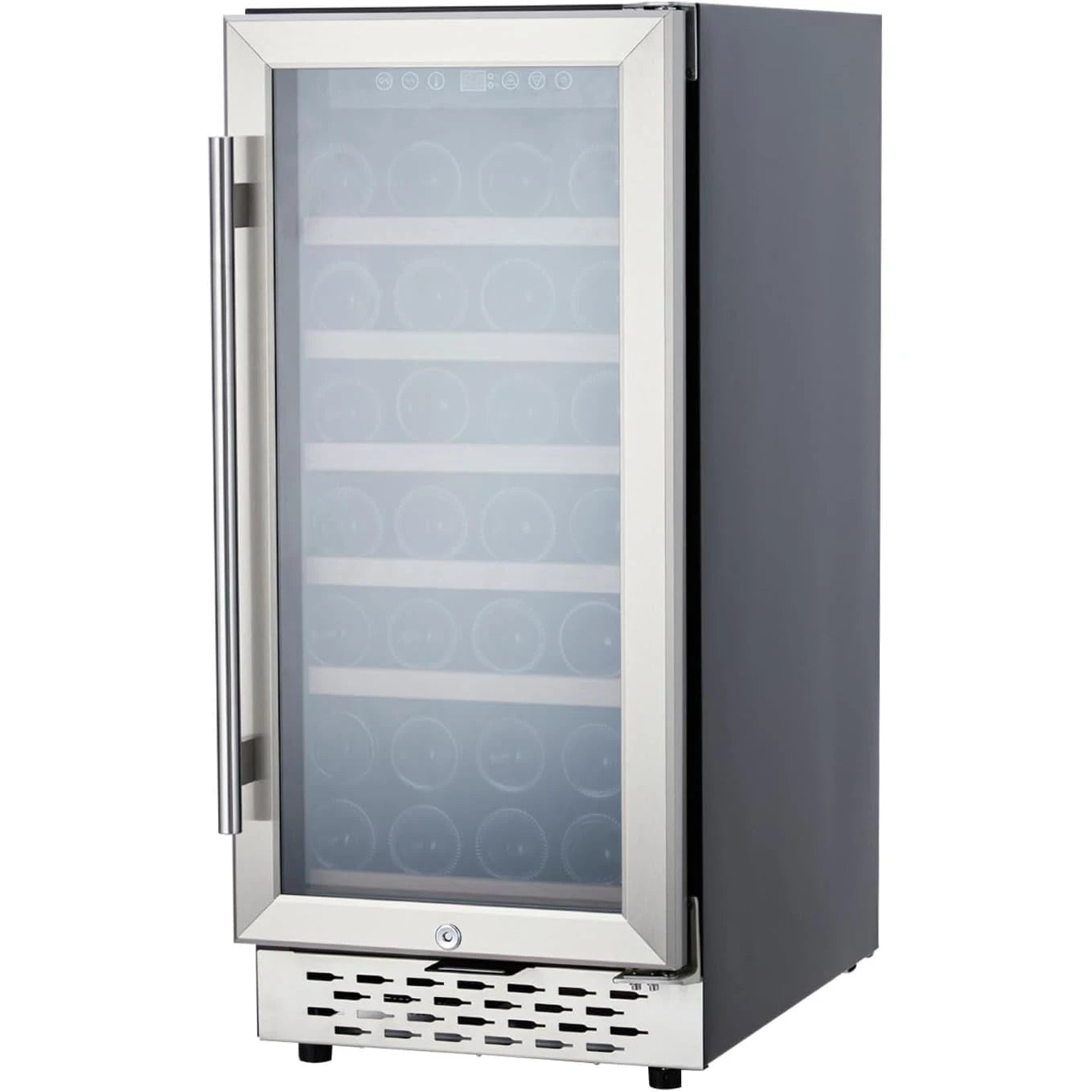 Warm Welcome Decor Wine Refrigerator Temp Control Led