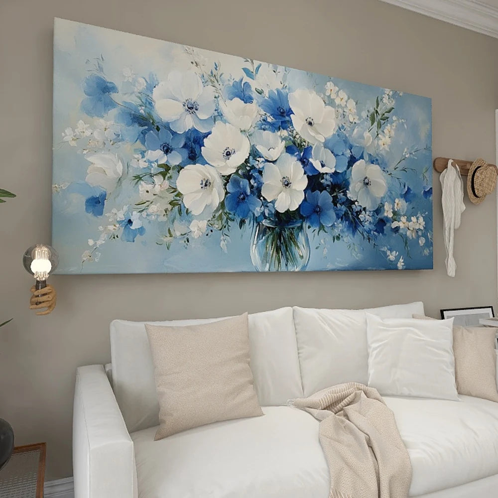 Hign-concerned Chemical Pine Wood Frame Canvas Wall Art