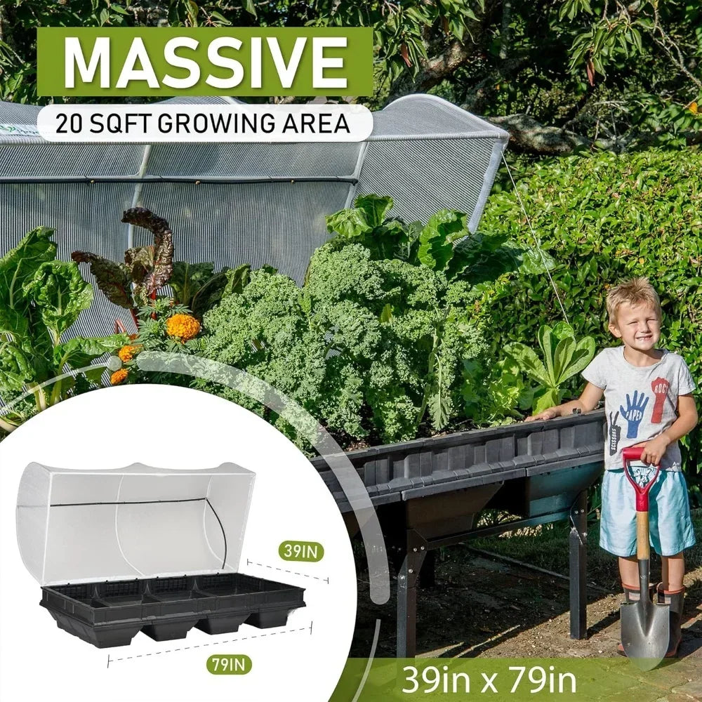 Material Raised Garden Bed Self Watering Container Kit
