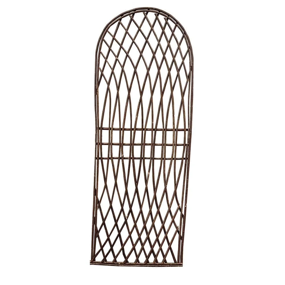 Willow Wave Trellis Panel With Diamond Pattern For Vines