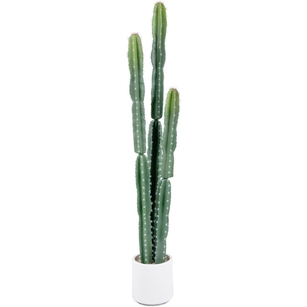 Color Artificial Cactus Indoor Decor Faux Plant For Home