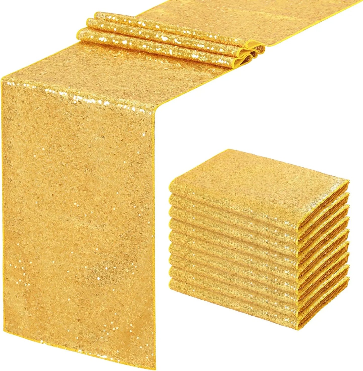 Warm Welcome Decor Sequin Table Runner Wedding Banquet