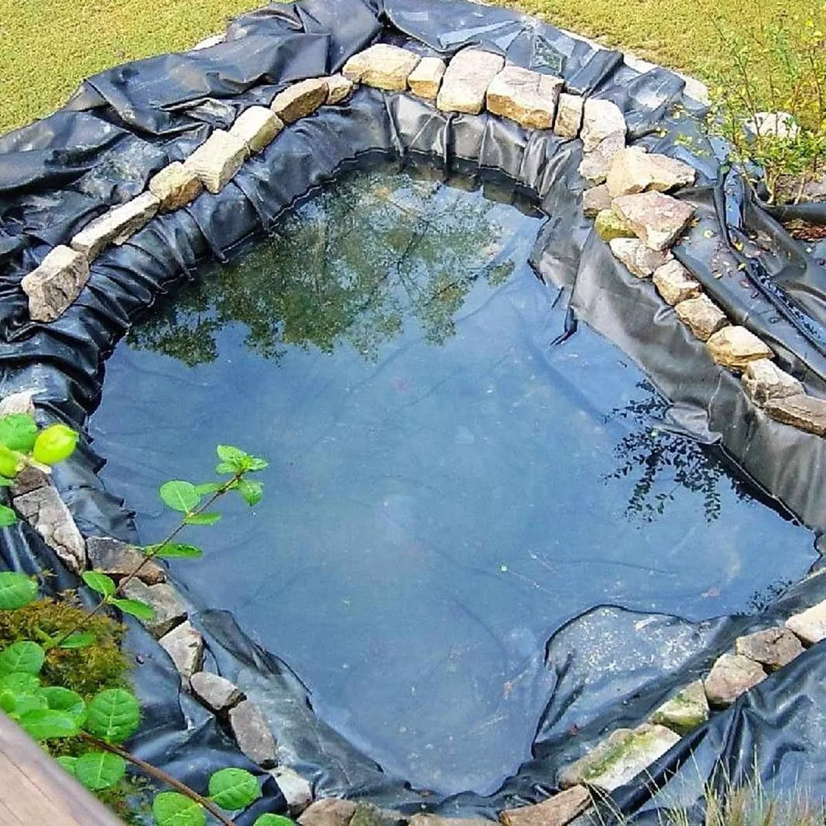 Durable Fish Pond Liner HDPE Cloth for Garden Ponds