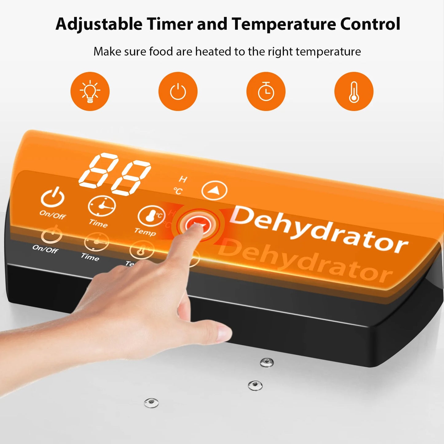 Warm Welcome Decor Commercial Grade Dehydrator 20 Trays