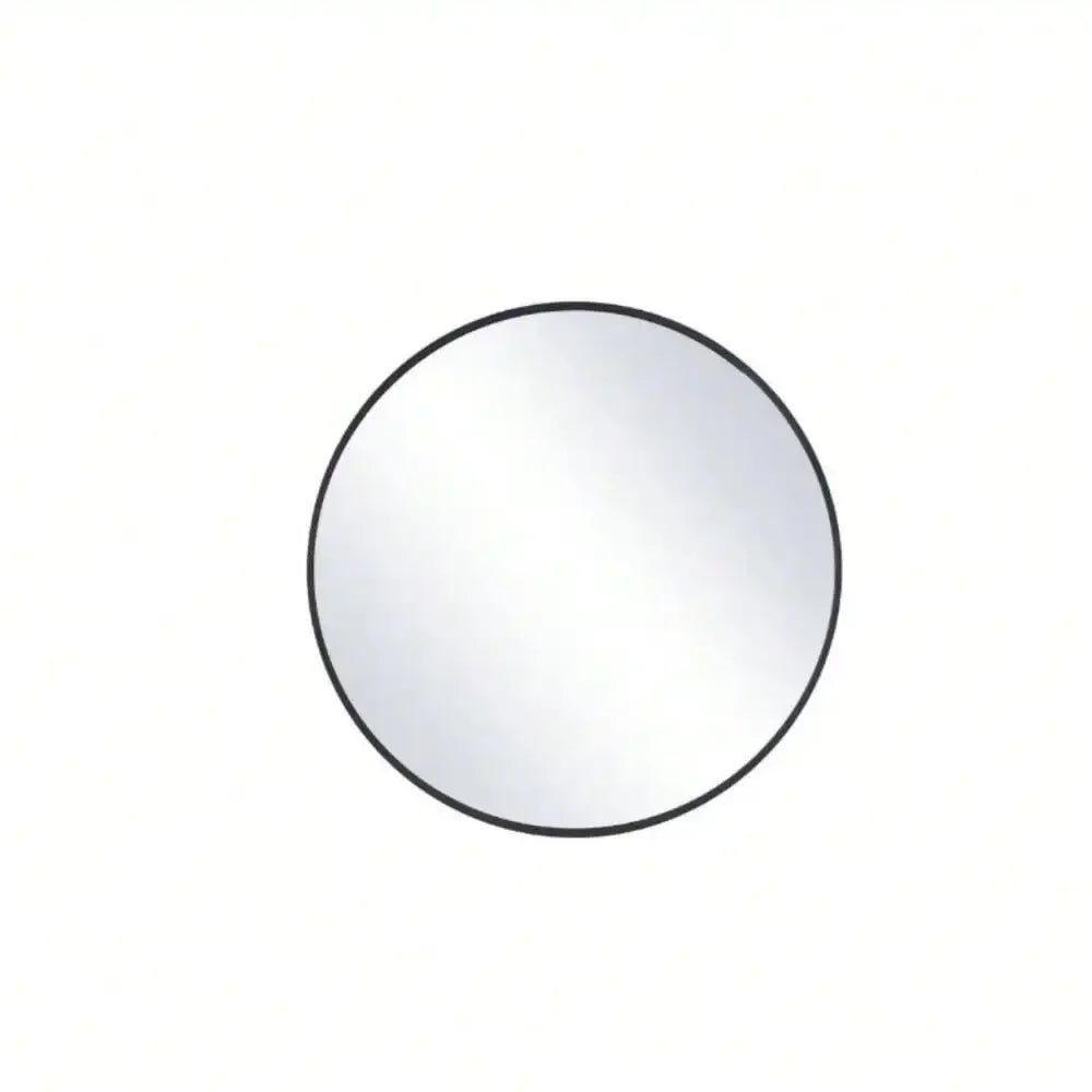 Hign-concerned Round Aluminum Wall Mirror With Simple Frame