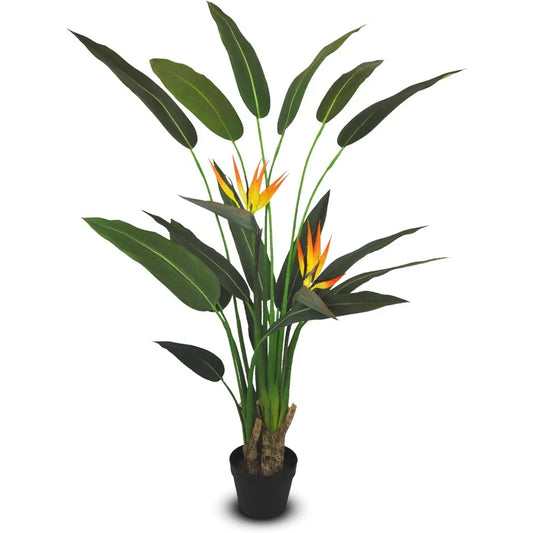 Bird Of Paradise Artificial Plant Tree Decor Realistic Faux