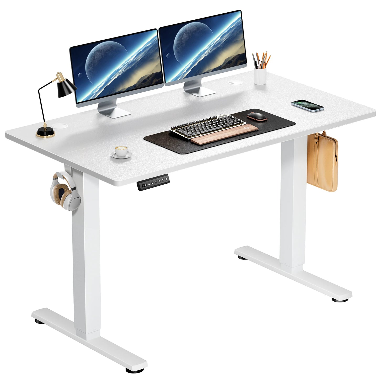 Warm Welcome Decor JHK Electric Standing Desk Adjustable
