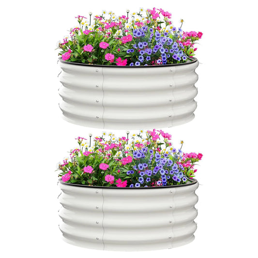 Galvanized Raised Garden Bed Planter For Vegetables
