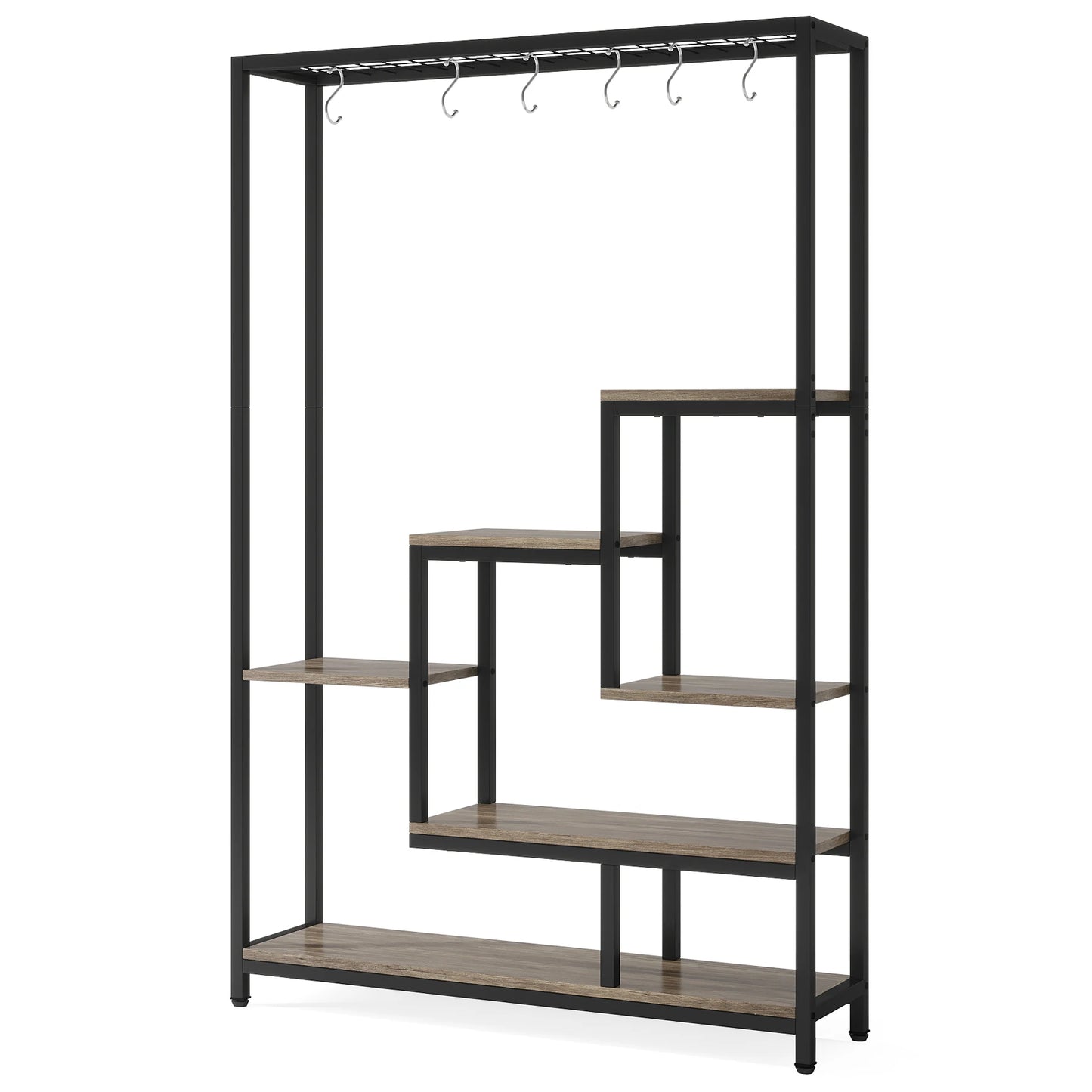 Tribesigns 5 Tier Indoor Plant Stand Metal Shelf Unit
