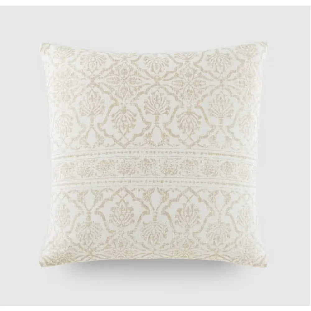 Guangdong Antique Floral Cotton Decorative Throw Pillow