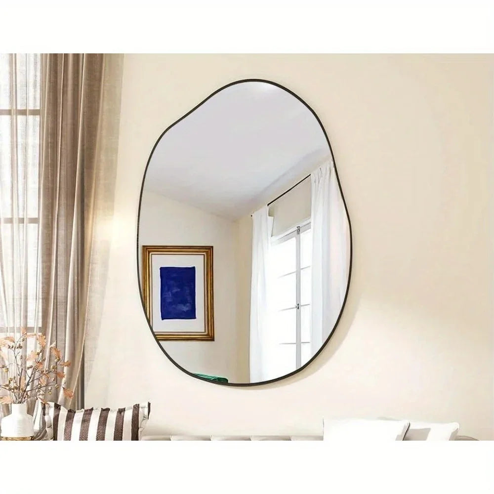 Hign-concerned Irregular Wall Mirror For Bathroom Decor