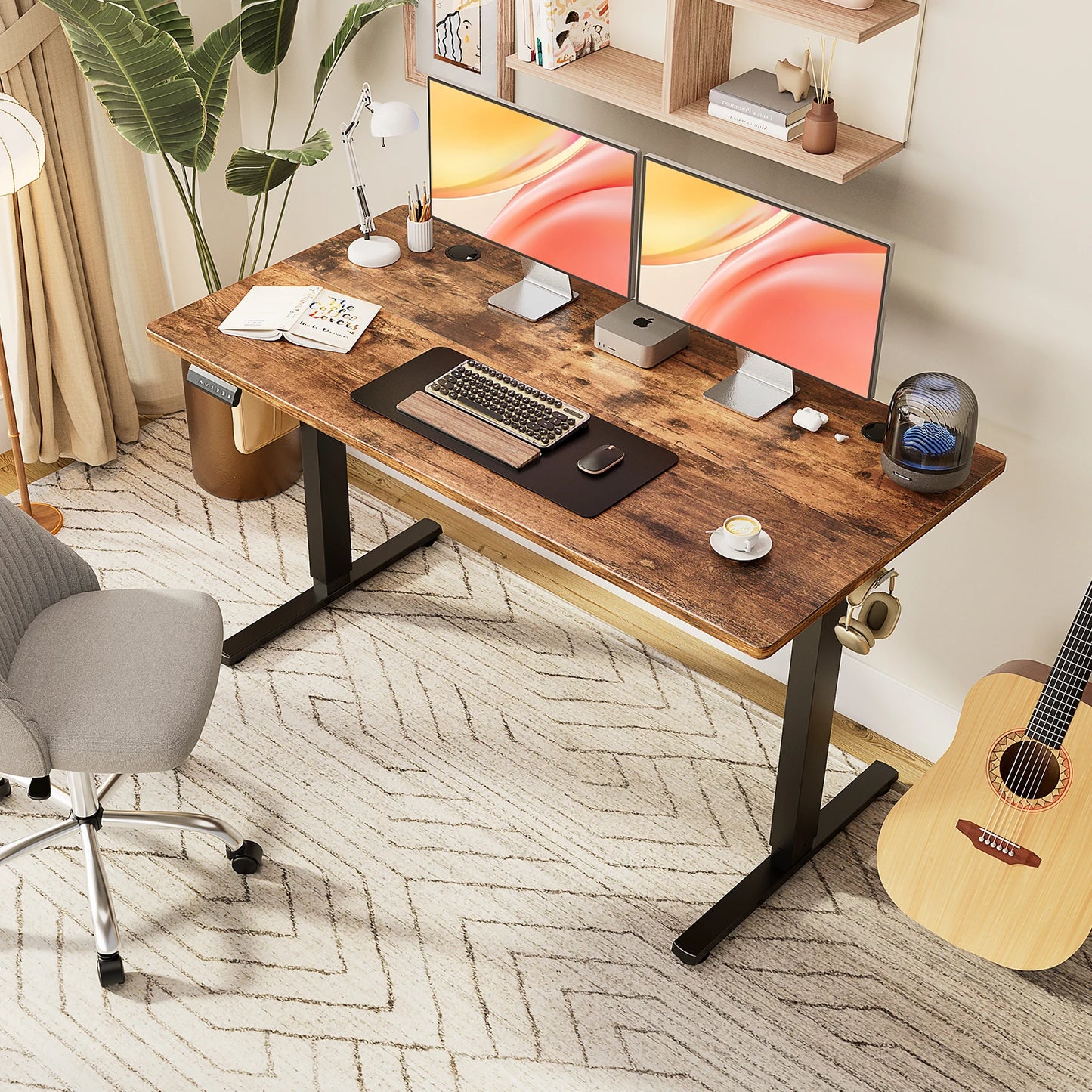 Warm Welcome Decor JHK Electric Adjustable Standing Desk