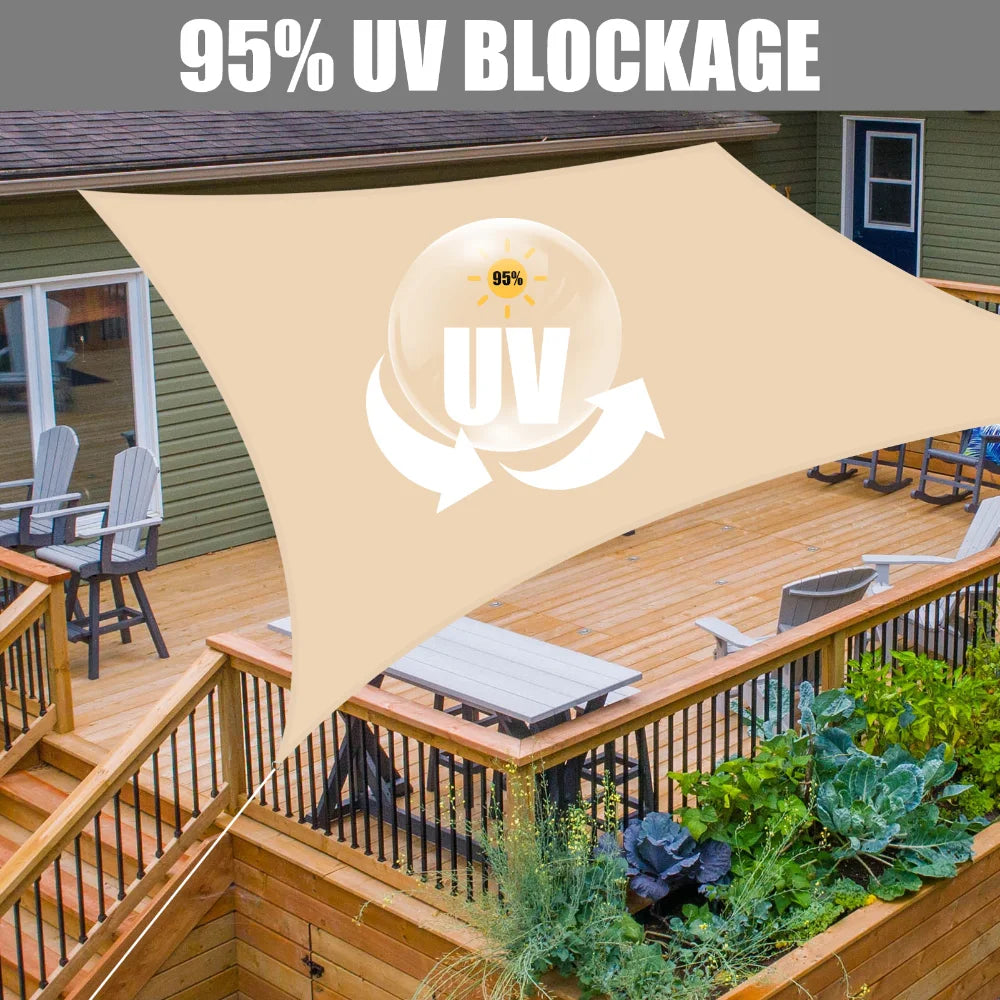 Jiangsu Sun Shade Sail Outdoor Canopy UV Block Shade Cloth