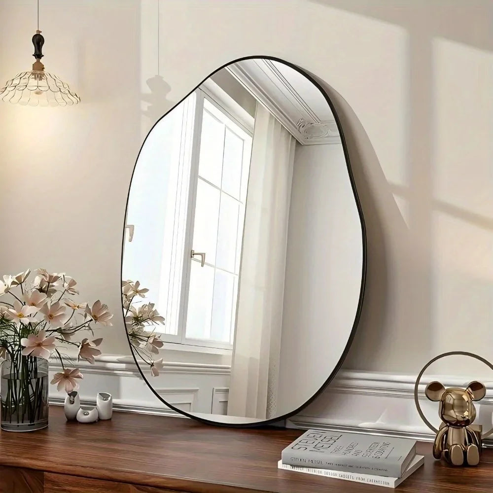 Hign-concerned Irregular Wall Mirror For Bathroom Decor