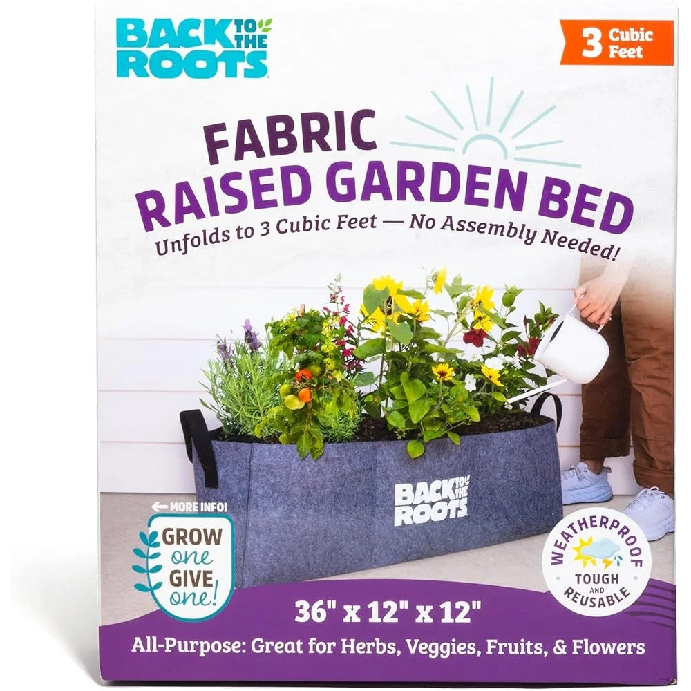 XMSJ Lightweight Portable Breathable Raised Garden Bed