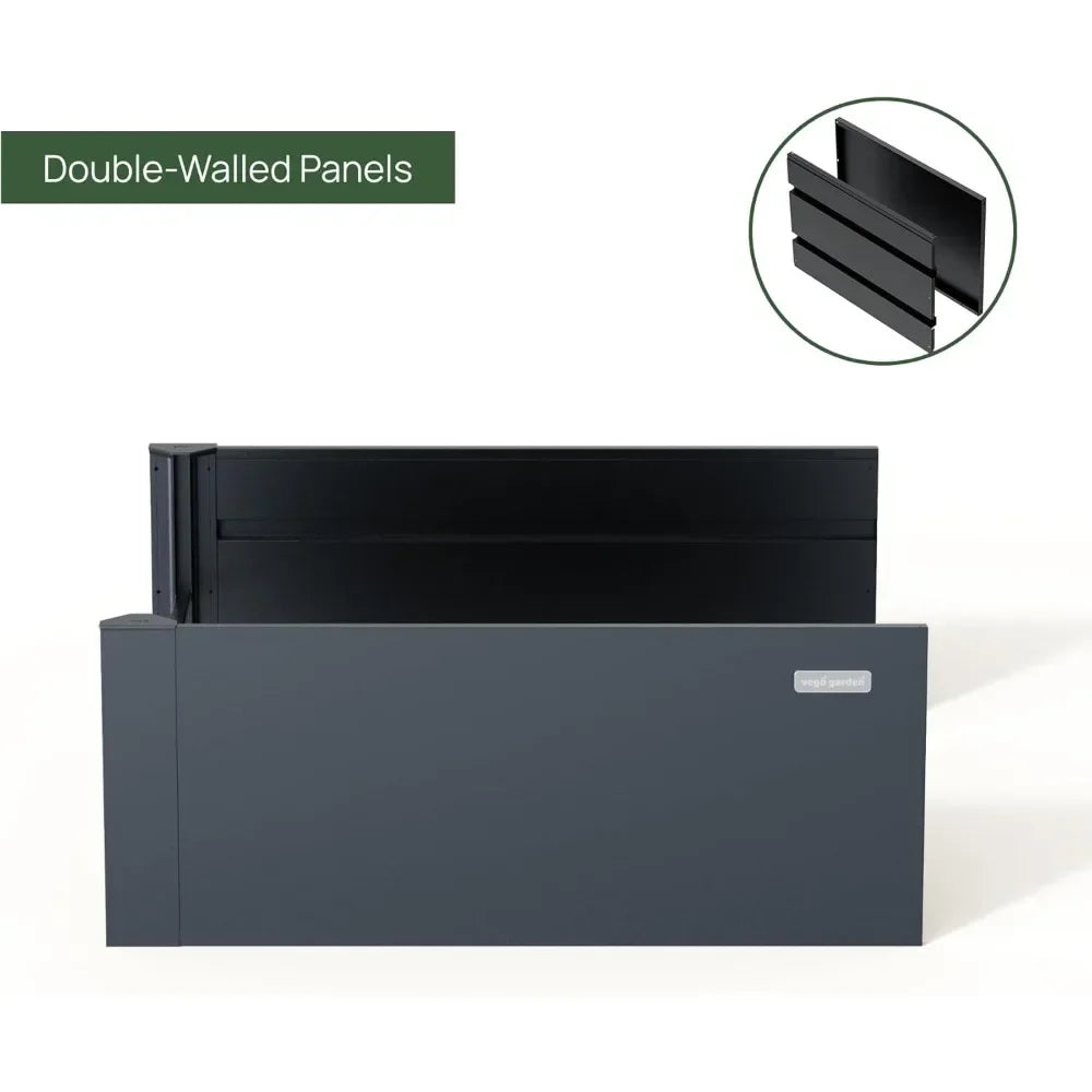 Origin Modern Raised Garden Bed Heavy Duty Steel Planter