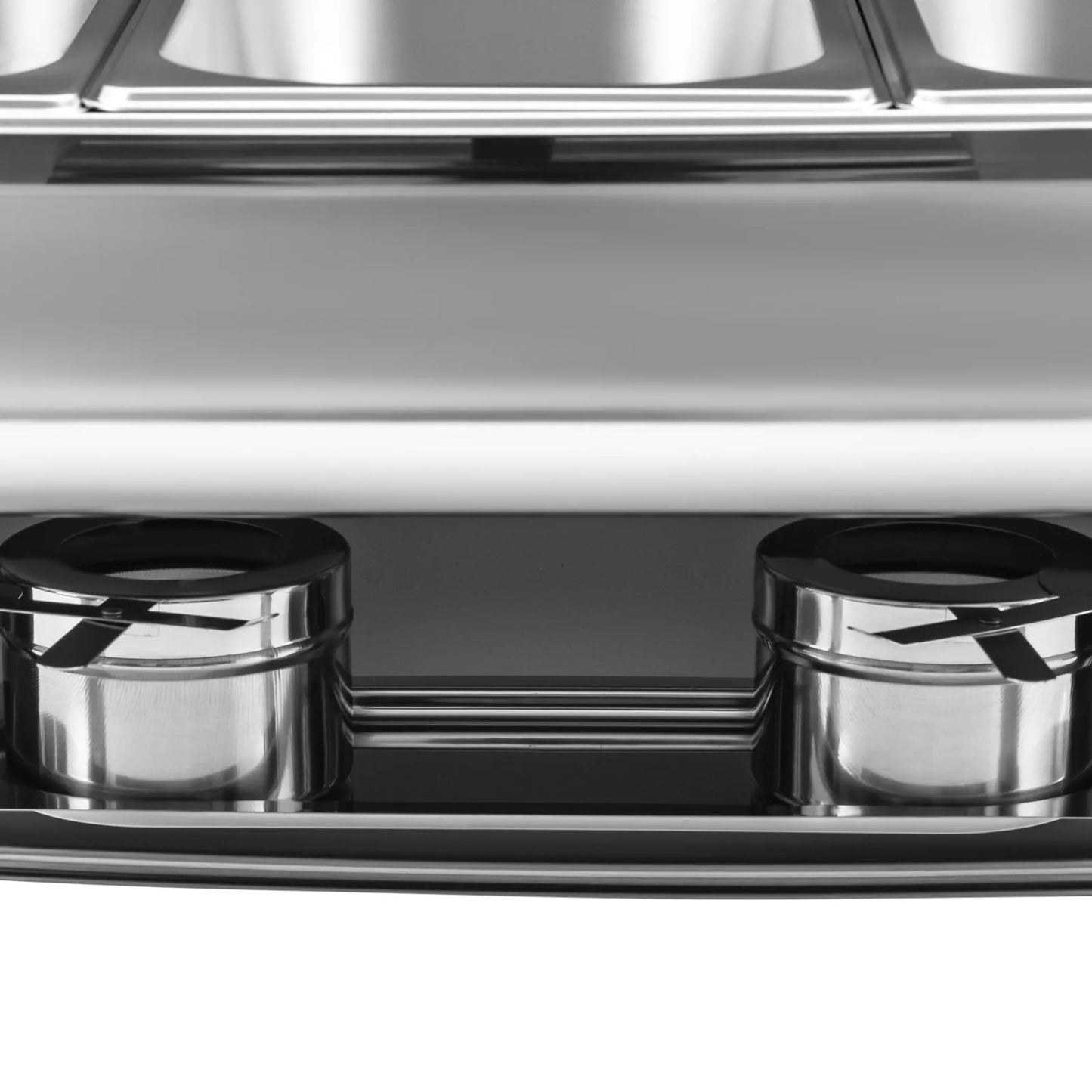 Roll Top Chafing Dish - Rectangular Buffet Server Set