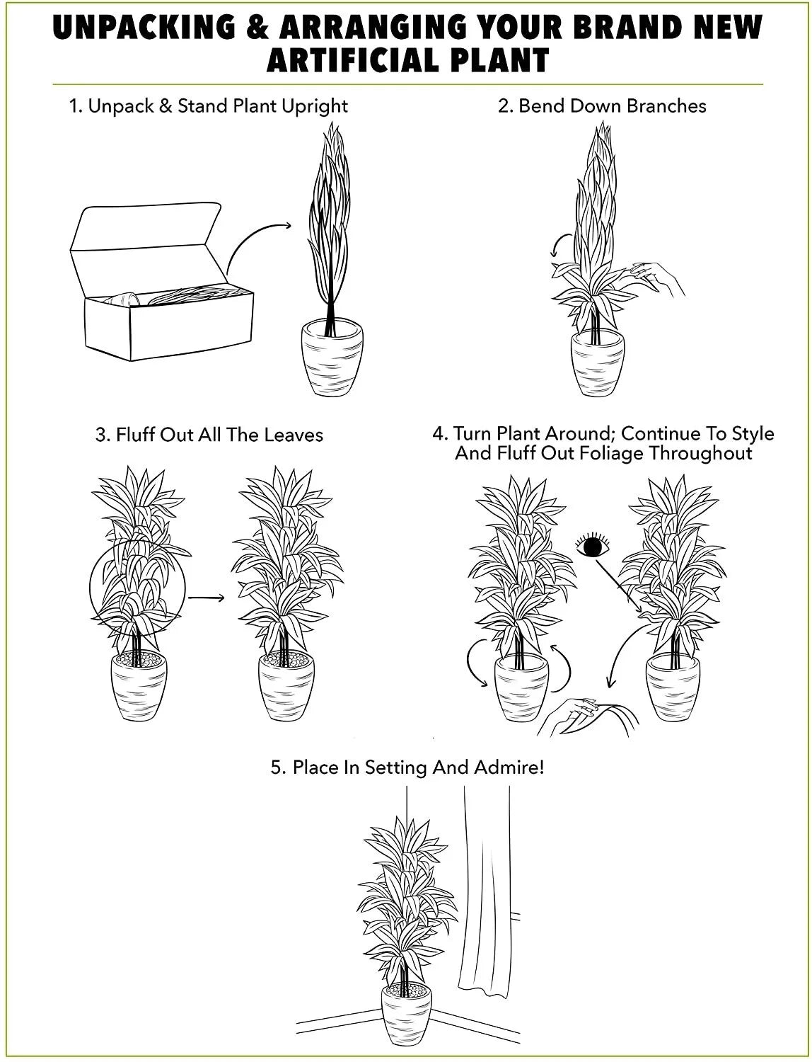 Guangdong Zamioculcas Artificial Plant Home Office Decor