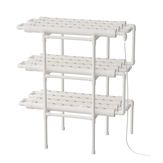 BHTNYOOM Hydroponics System 3 Layer 108 Planting Holes Kit