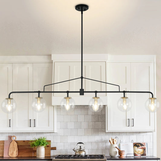 Island Lights Kitchen Linear Chandelier For Dining Room