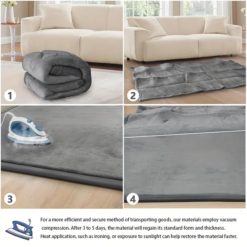 PapaMama Memory Foam Playpen Mat With Non Slip Bottom Carpet