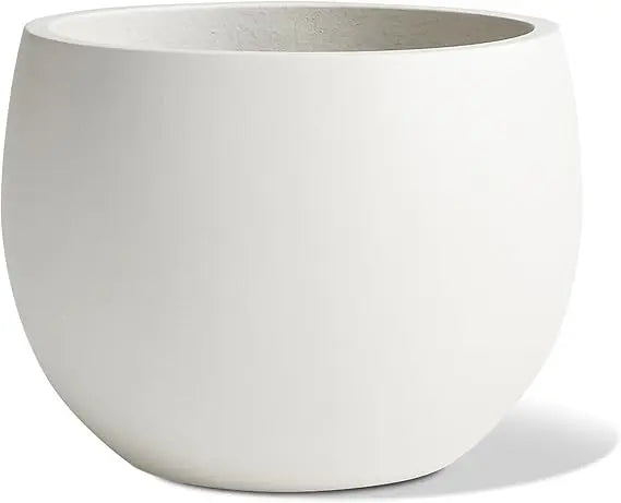 Concrete Ball Planter Outdoor Indoor Cement Plant Pot