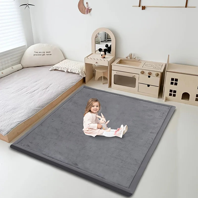 PapaMama Memory Foam Playpen Mat With Non Slip Bottom Carpet