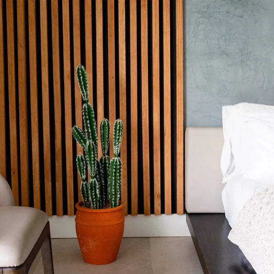 CN Guangdong Artificial Cactus In Terracotta Planter