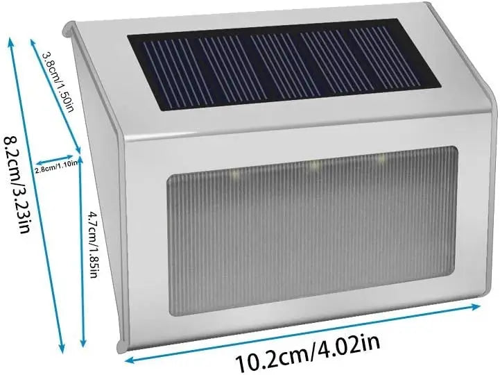 Lightess Solar Step Lights for Deck and Outdoor Pathway