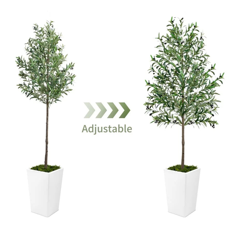 Artificial Olive Tree 8ft With Pot And Moss For Home Office