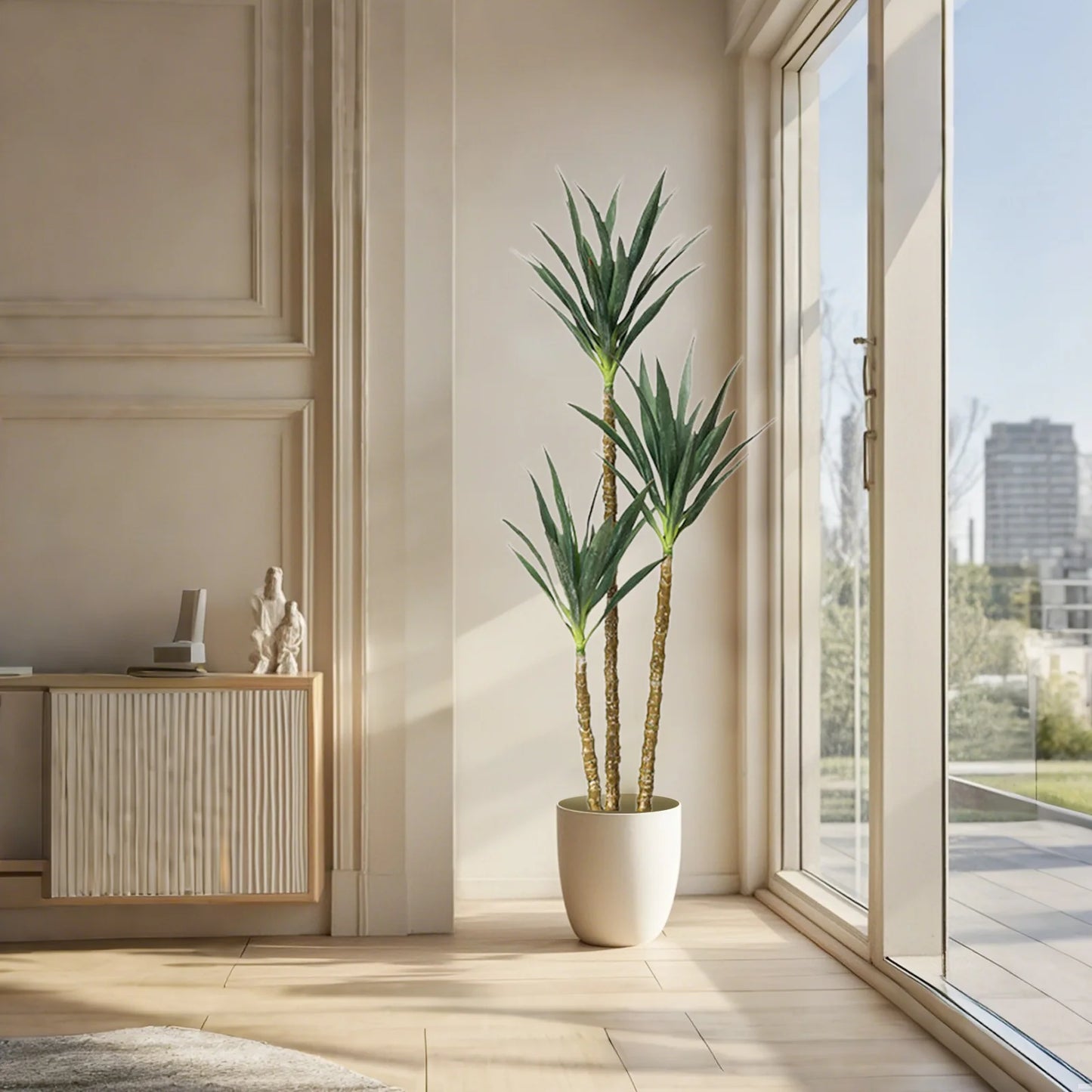 Twister Artificial Tree Faux Agave Plant Home Office Decor