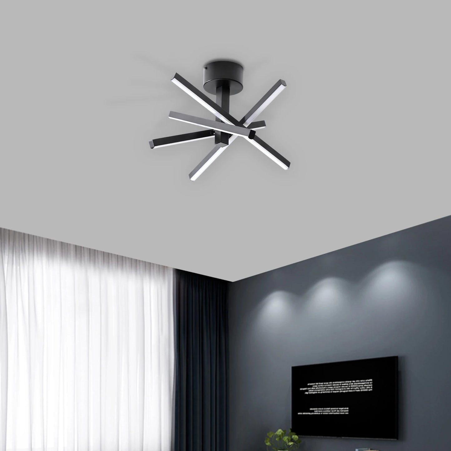 ARLGSITE Modern LED Semi Flush Mount Ceiling Light Corridor