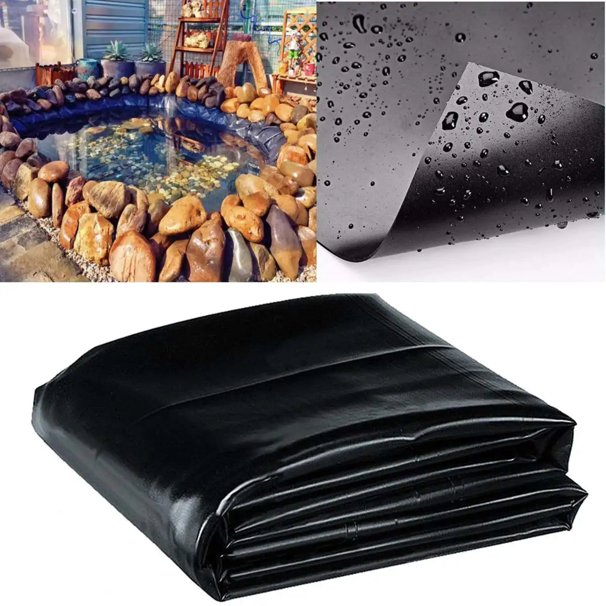 Durable Fish Pond Liner HDPE Cloth for Garden Ponds