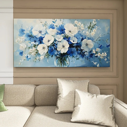 Hign-concerned Chemical Pine Wood Frame Canvas Wall Art