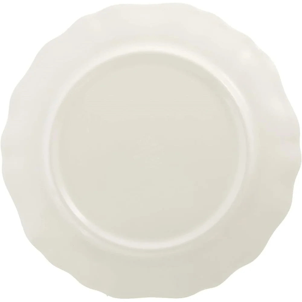 Melamine Salad Plate 9 Inch Dishwasher Safe Multicolor Accent Plate Durable Lightweight Perfect Outdoor Dining