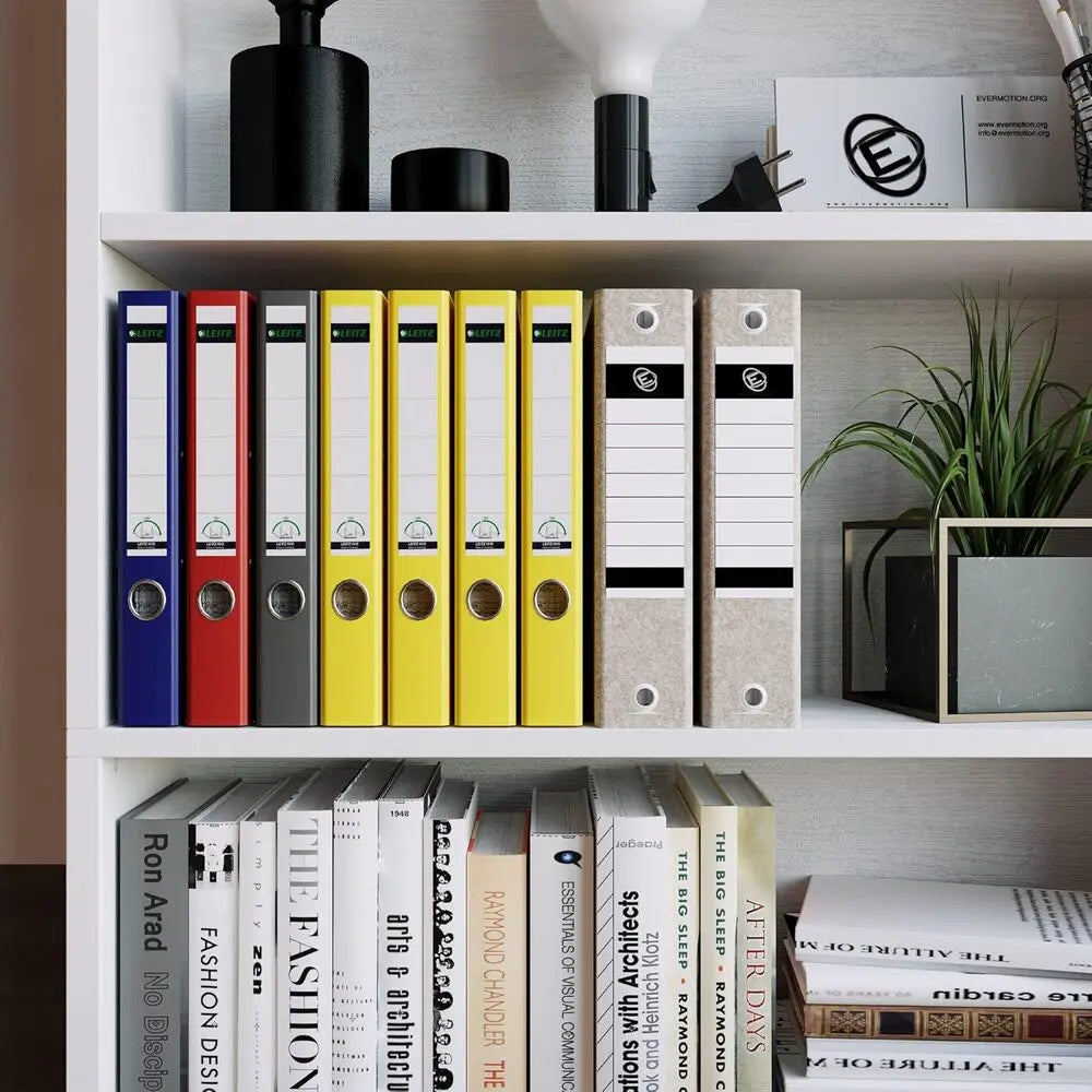 IRONCK 6-Tier Floor Standing Bookshelves Set of 2 for Office