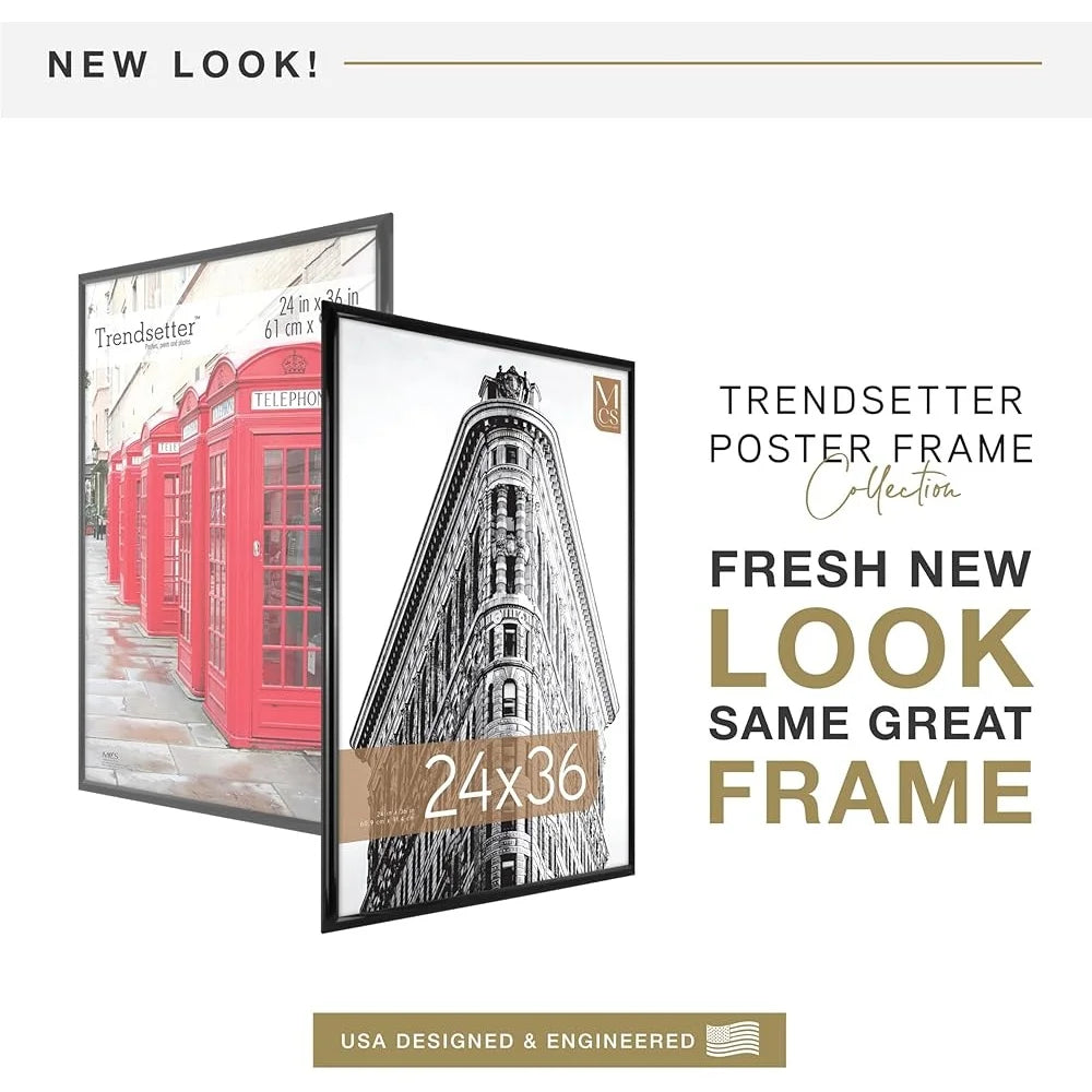 DUTRIEUX Poster Frame High Gloss Wall Mount Picture