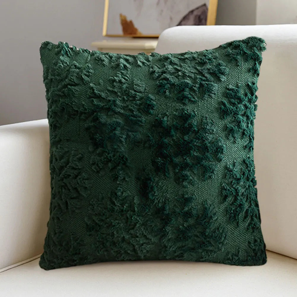 Craft of Weaving Christmas Pillow Covers Plush Cushion Case Sofa