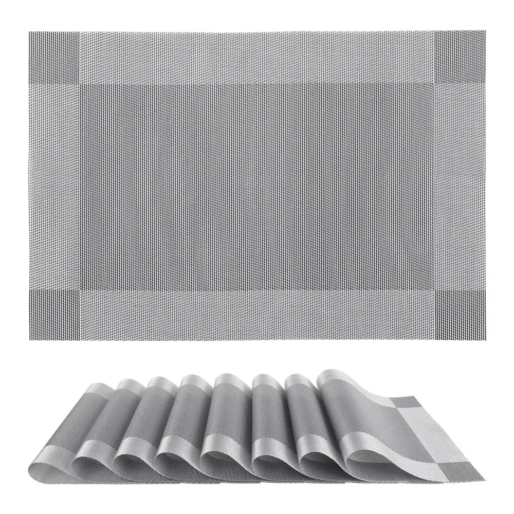 Warm Welcome Decor Placemats Non Slip PVC Heat Resistant