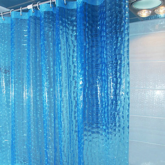 Warm Welcome Decor Mold Proof Waterproof 3D Shower Curtain