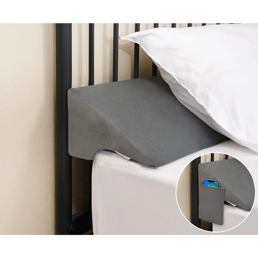 King Bed Wedge Pillow Gap Filler For Headboard Premium Foam